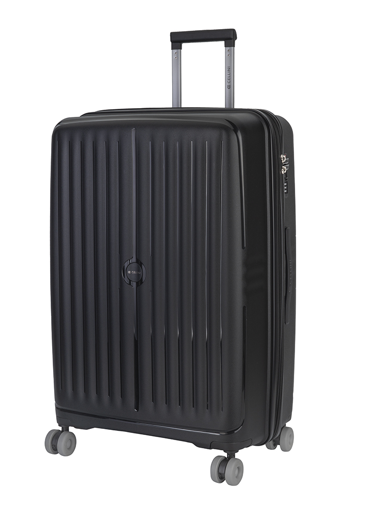 Saleys Travel Bags Cellini Rapido Large 4 Wheel Trolley - Black - Image 3