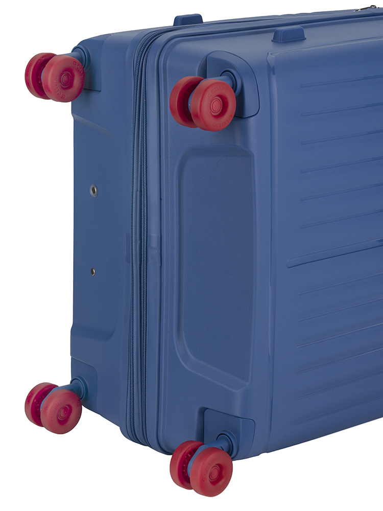 Saleys Travel Bags Cellini Rapido Large 4 Wheel Trolley- Blue - Image 4