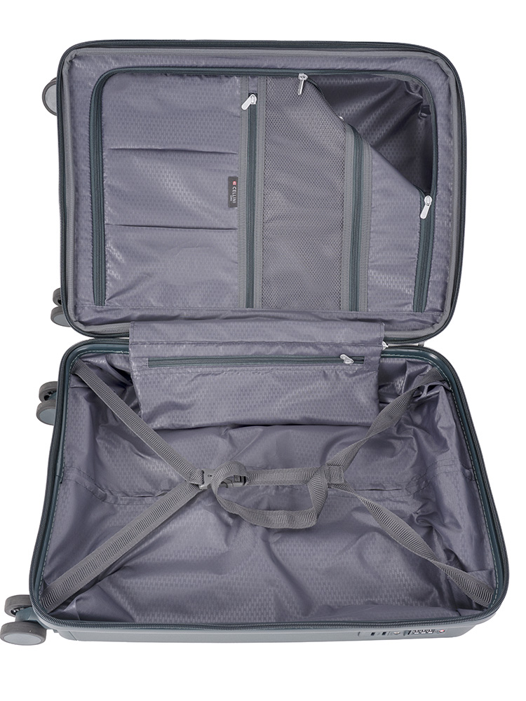 Saleys Travel Bags Cellini Sonic Carry On 4 Wheel Trolley - Green - Image 4