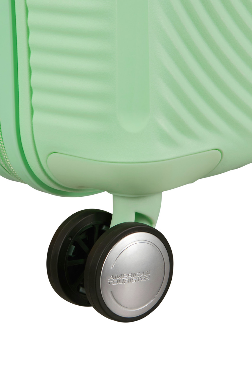 Saleys Travel Bags American Tourister Soundbox Mini Spinner 47cm - Pastel Green - Image 9