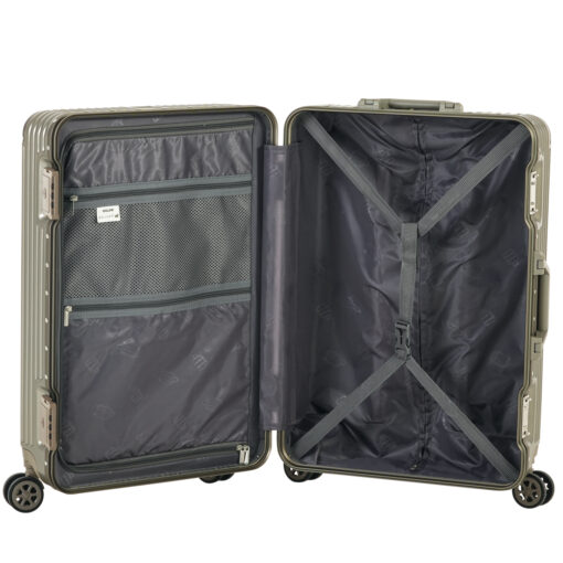 Saleys Travel Bags Paklite Metro 3 Piece Luggage Set - Dark Champagne - Image 5