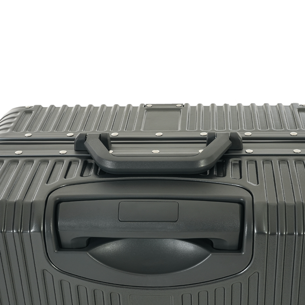 Saleys Travel Bags Paklite Metro Medium Suitcase - Charcoal - Image 6