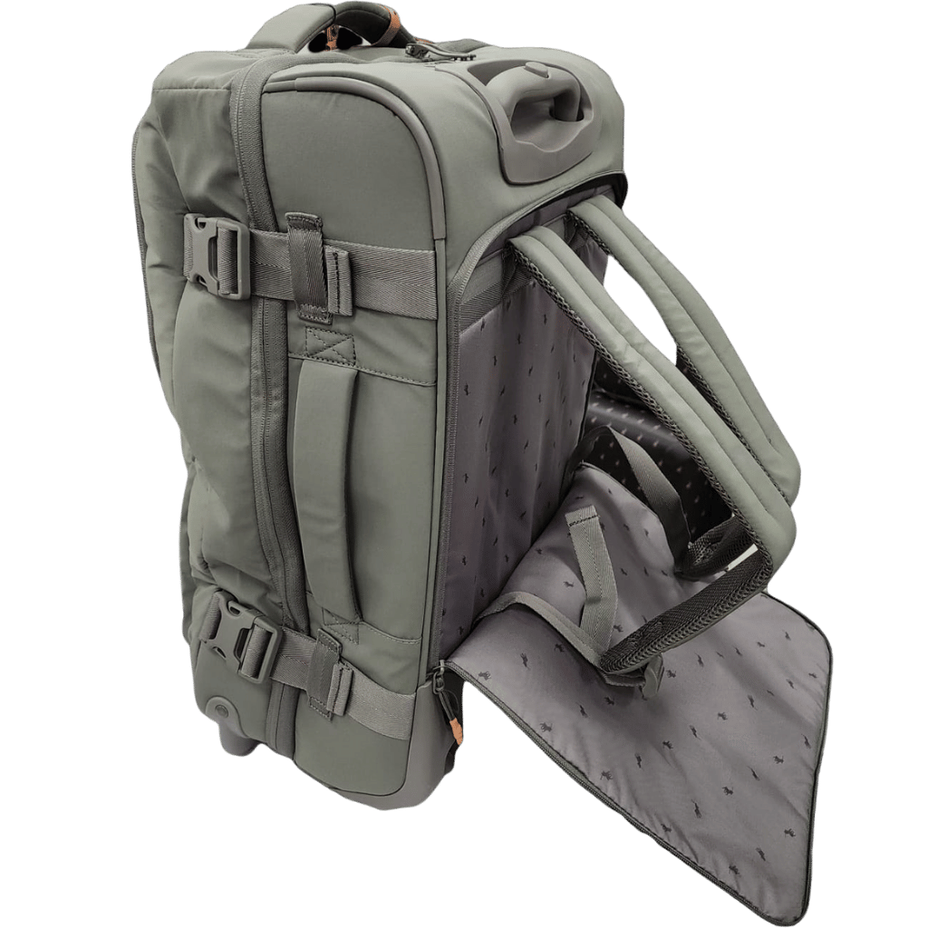 Saleys Travel Bags Polo Freedom Carry On 2 Wheel Trolley Duffel - Green - Image 3