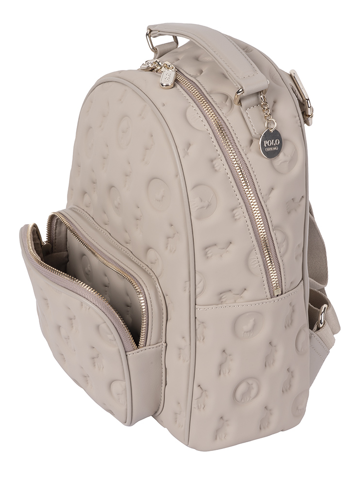 Saleys Travel Bags Polo Halo Backpack - Cashmere - Image 4