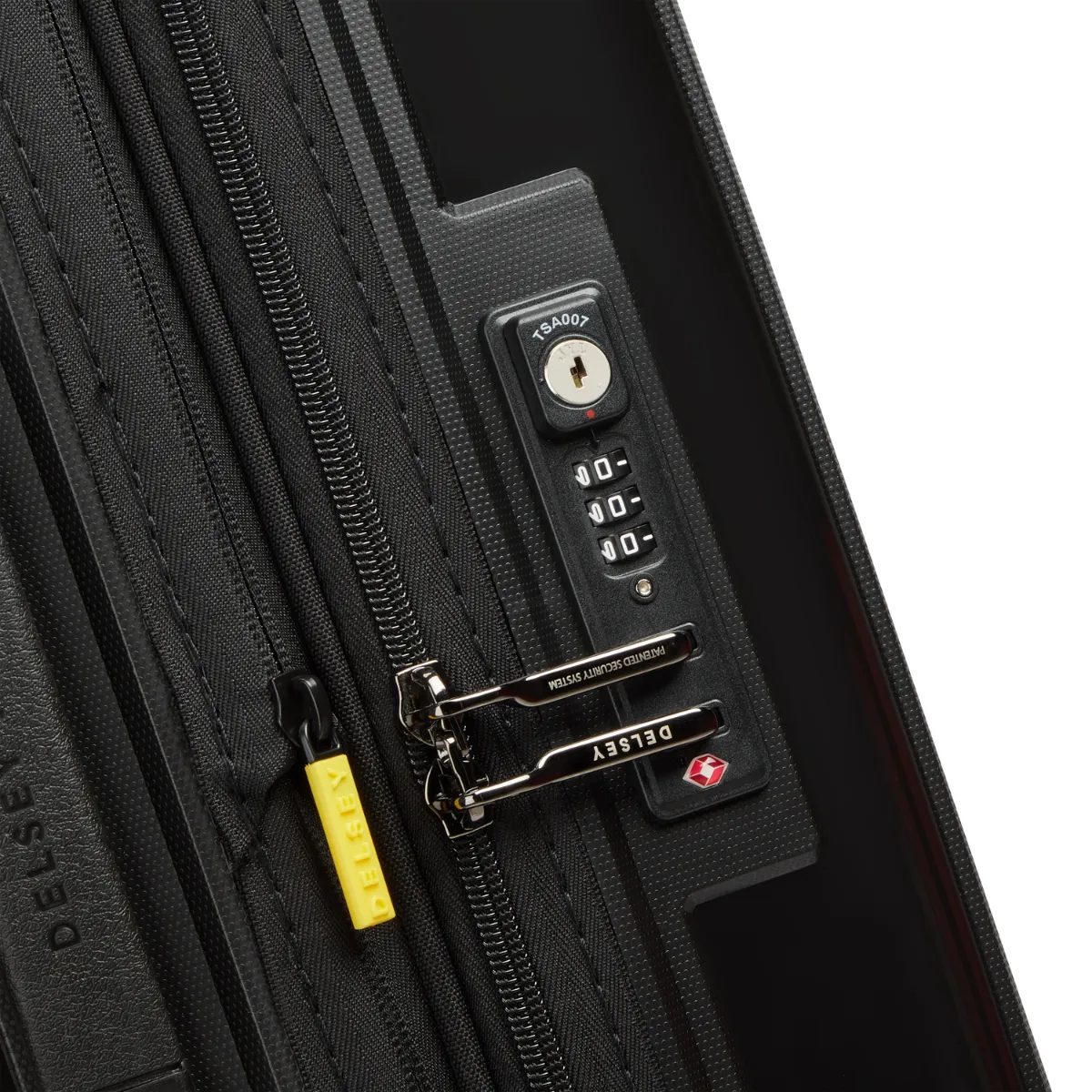 Saleys Travel Bags DELSEY LUTECE SE 3 Piece Luggage Set - Black - Image 5