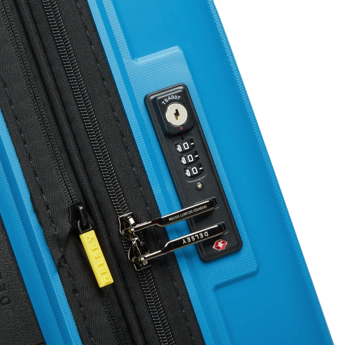 Saleys Travel Bags DELSEY LUTECE SE 55CM CABIN TROLLEY CASE - Turquoise - Image 7