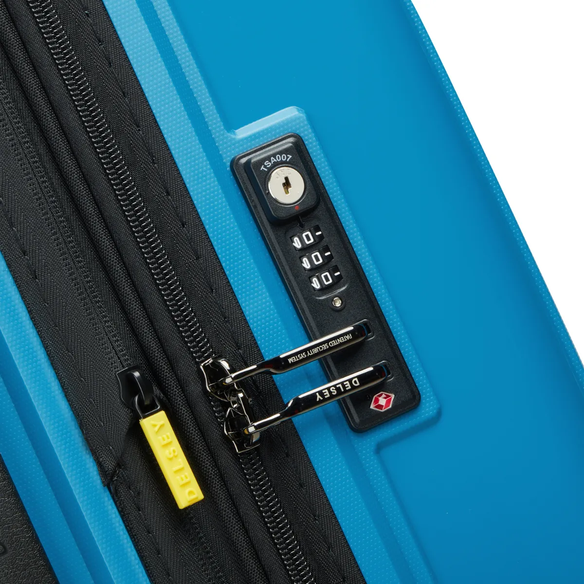 Saleys Travel Bags DELSEY LUTECE SE 68CM TROLLEY CASE - Turquoise - Image 7