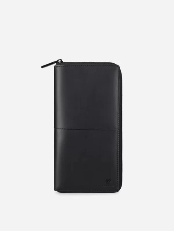BRANDO James Large Travel Wallet - Black
