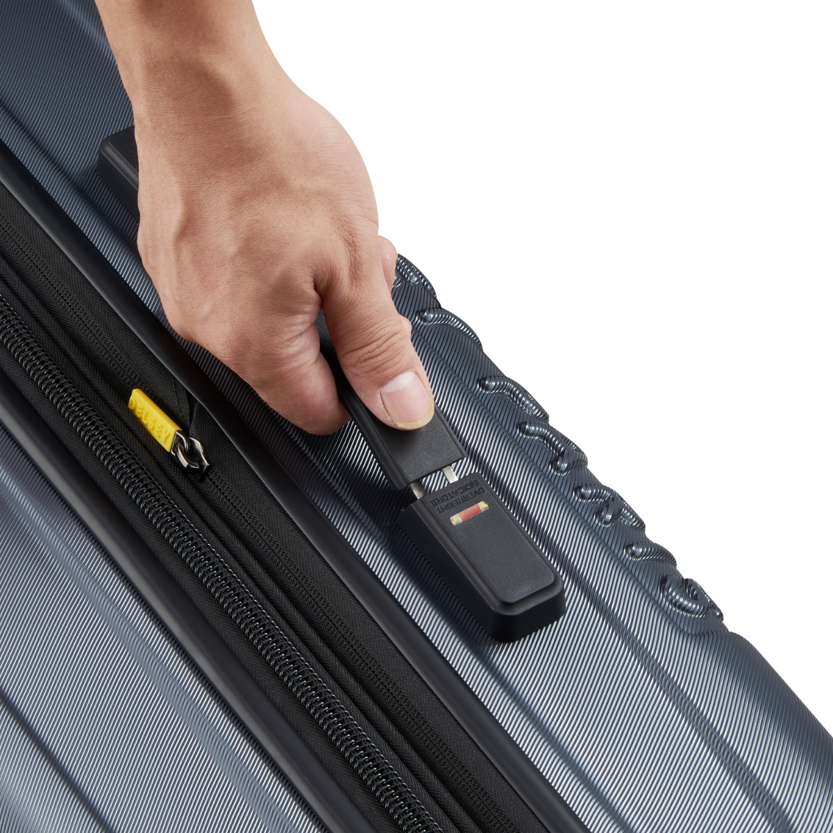 Saleys Travel Bags DELSEY LONGITUDE 69CM TROLLEY CASE - Charcoal - Image 10