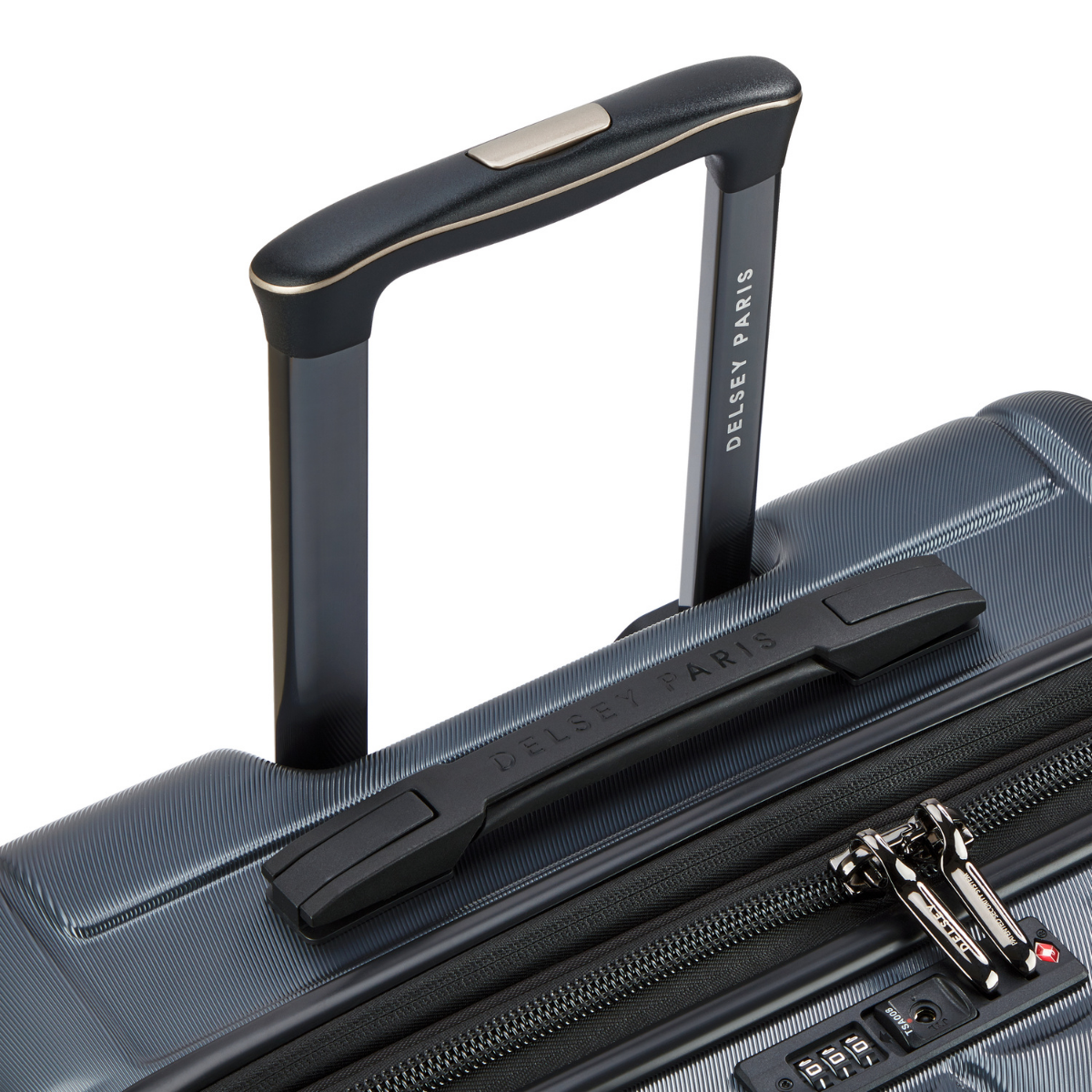 Saleys Travel Bags DELSEY LONGITUDE 69CM TROLLEY CASE - Charcoal - Image 6
