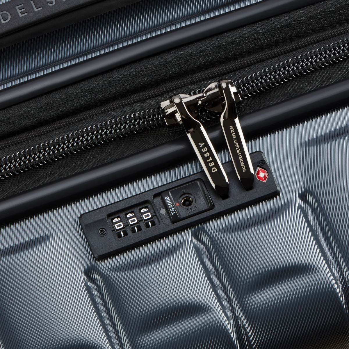 Saleys Travel Bags DELSEY LONGITUDE 69CM TROLLEY CASE - Charcoal - Image 7