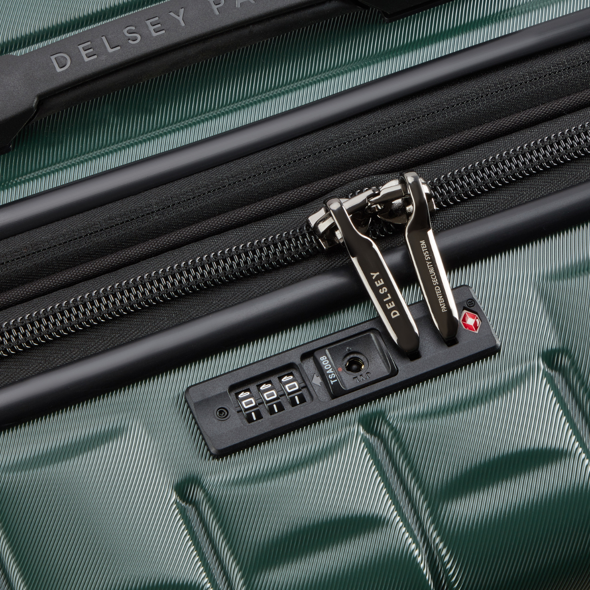 Saleys Travel Bags DELSEY LONGITUDE 81CM TROLLEY CASE - Green - Image 7