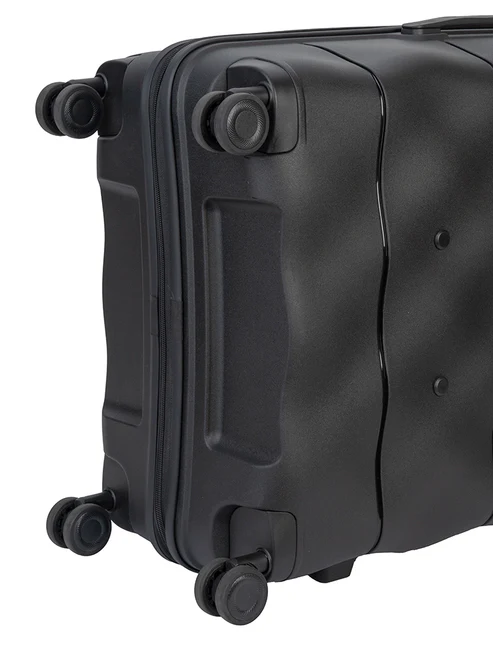 Saleys Travel Bags ELLE Large 4 Wheel Trolley Case - Black - Image 3