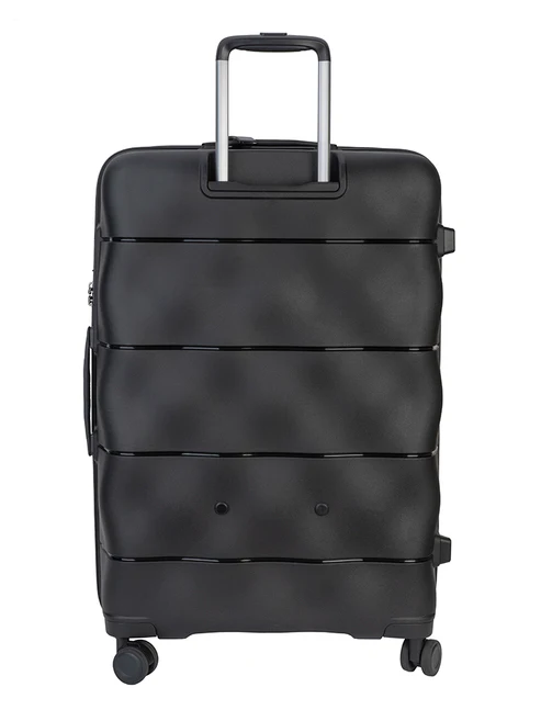 Saleys Travel Bags ELLE Large 4 Wheel Trolley Case - Black - Image 5