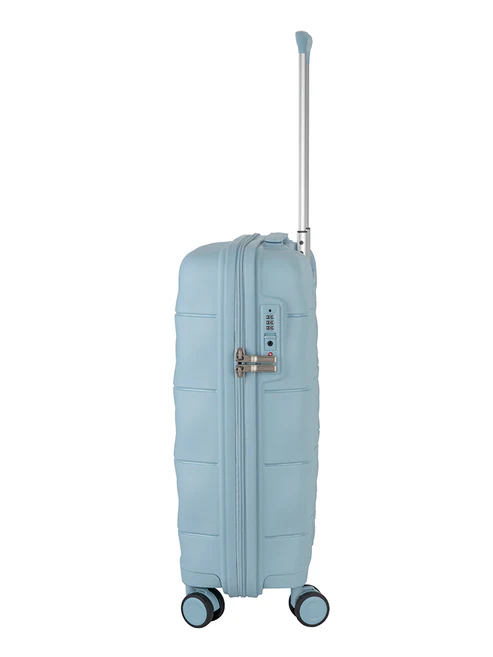 Saleys Travel Bags ELLE 4 Wheel Carry On Trolley Case - Pastel Blue - Image 6