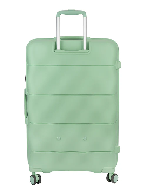 Saleys Travel Bags ELLE Large 4 Wheel Trolley Case - Green - Image 6