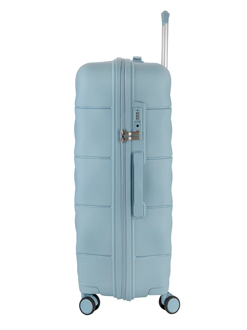 Saleys Travel Bags ELLE Large 4 Wheel Trolley Case - Blue - Image 6