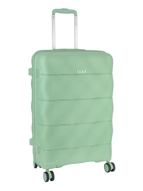 Saleys Travel Bags ELLE 3 Piece Luggage Set - Mint Green - Image 3