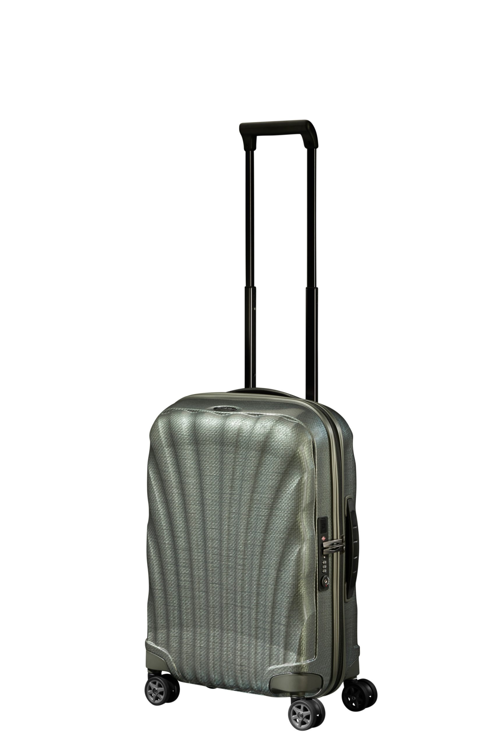 Saleys Travel Bags Samsonite C-Lite Spinner Expandable 55cm - Metallic Green