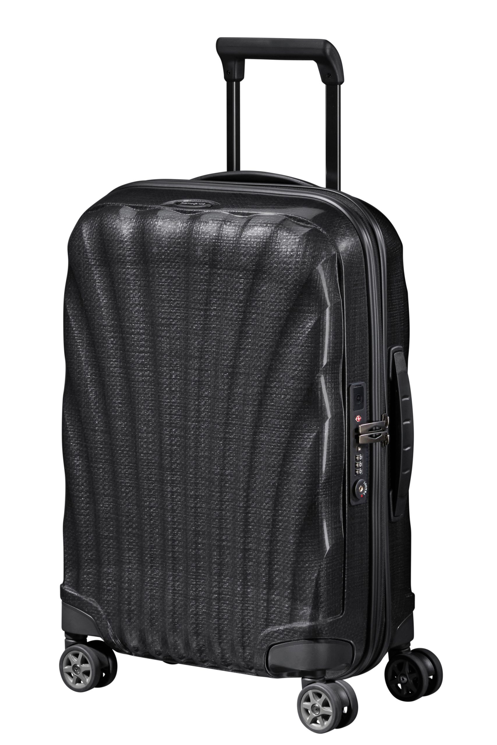 Saleys Travel Bags Samsonite C-Lite Spinner Expandable 55cm - Black - Image 3