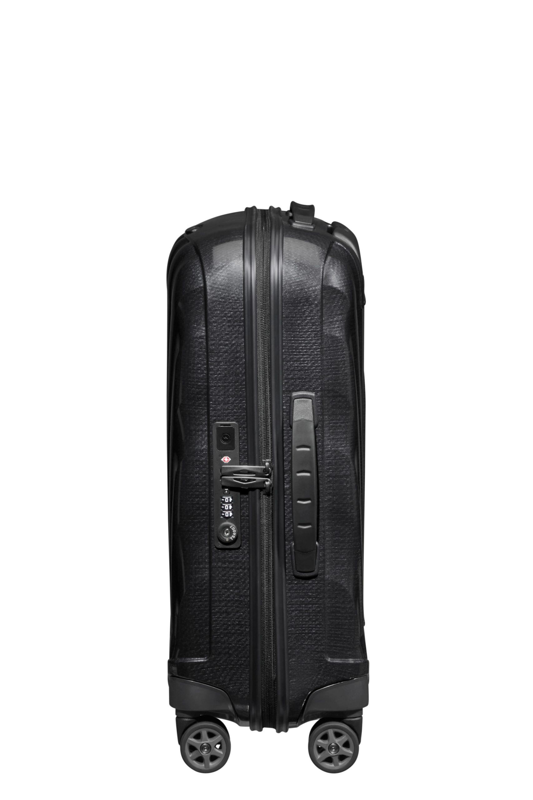 Saleys Travel Bags Samsonite C-Lite Spinner Expandable 55cm - Black - Image 5