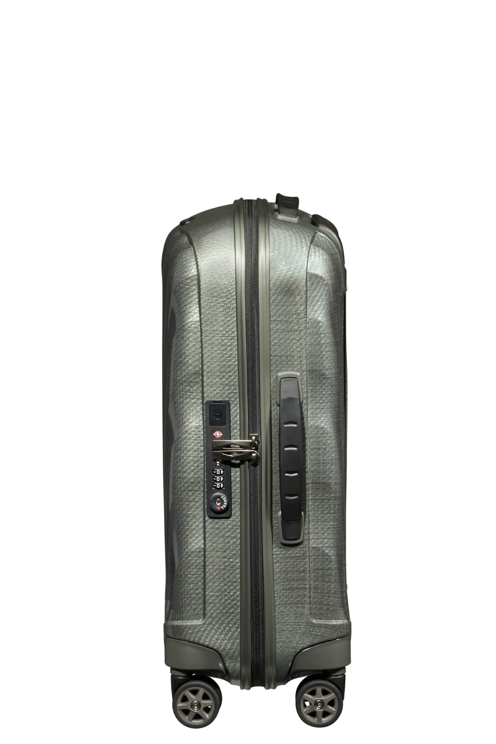 Saleys Travel Bags Samsonite C-Lite Spinner Expandable 55cm - Metallic Green - Image 5