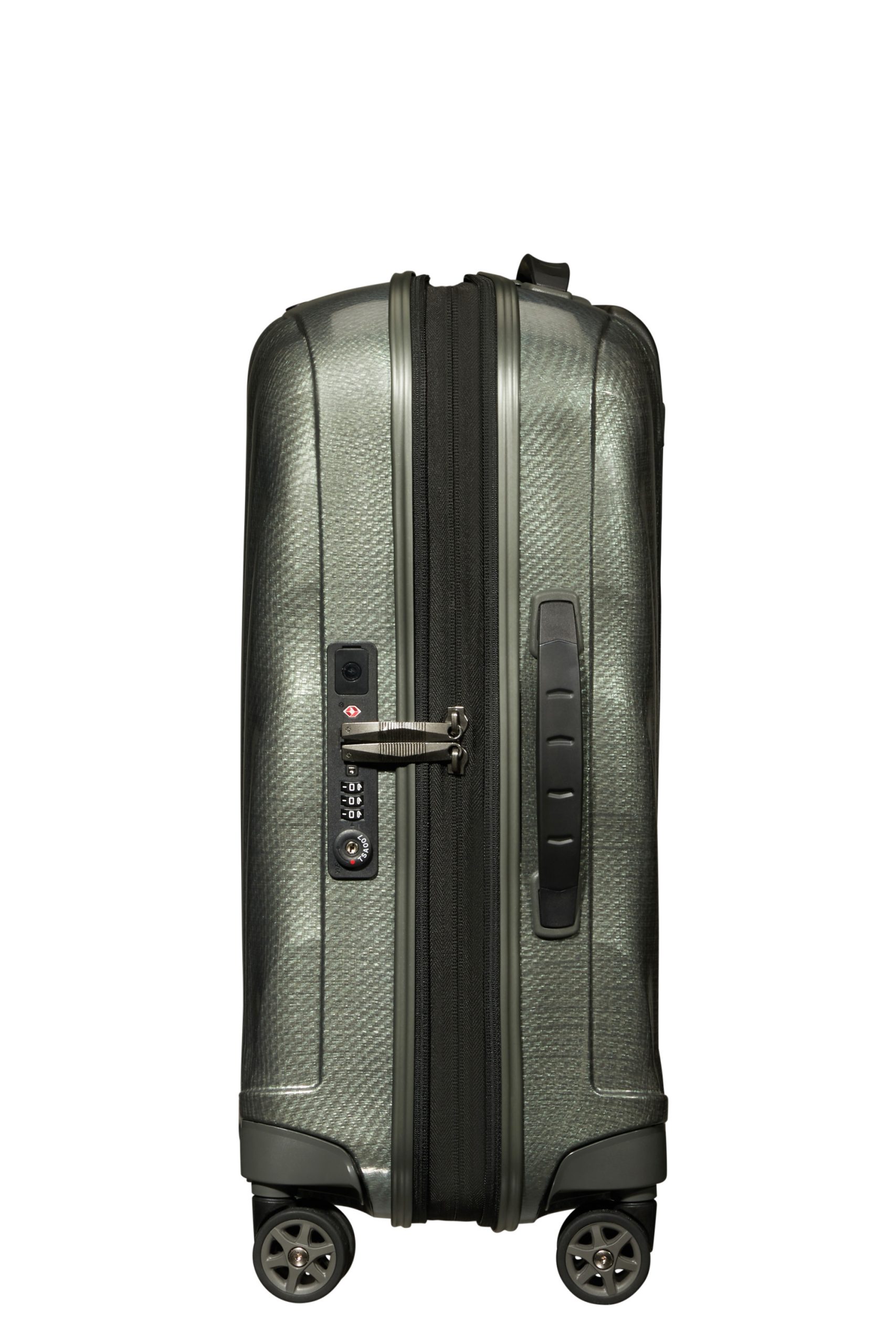 Saleys Travel Bags Samsonite C-Lite Spinner Expandable 55cm - Metallic Green - Image 8