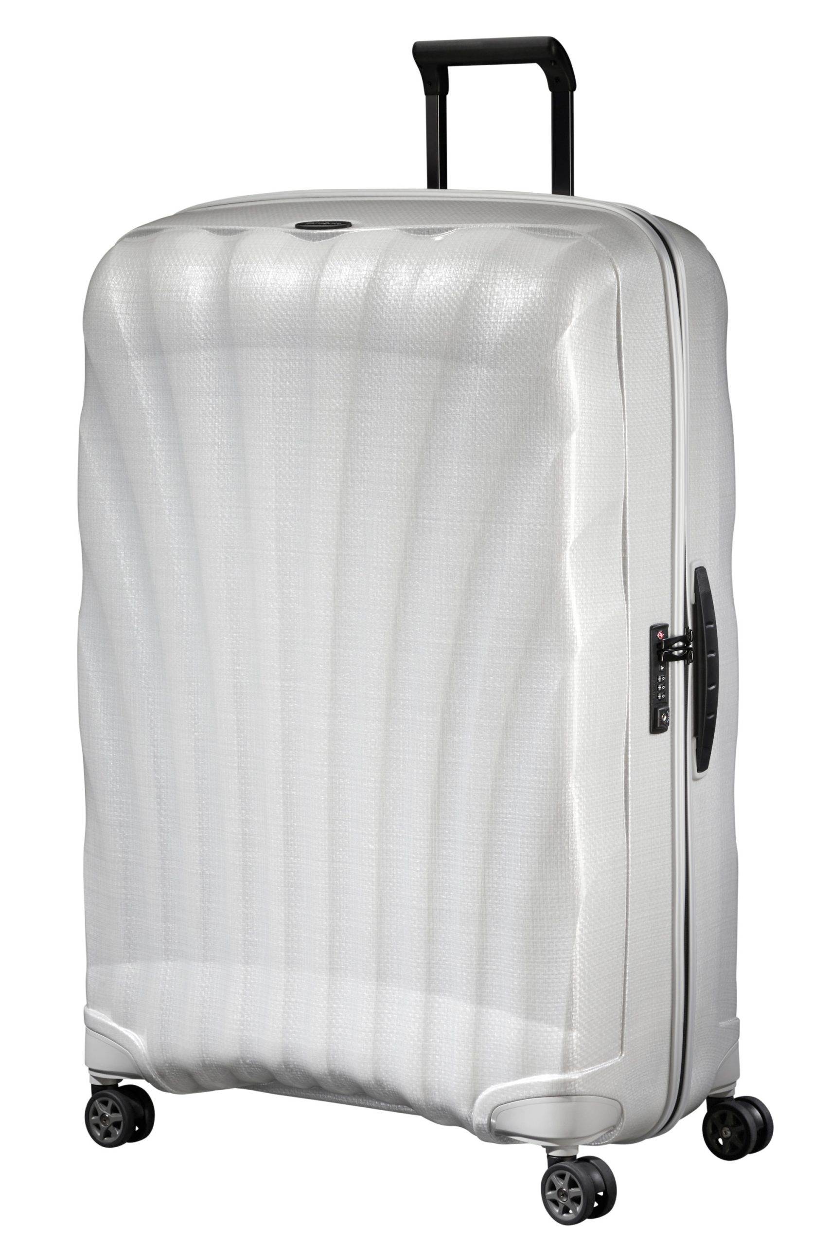 Saleys Travel Bags Samsonite C-Lite Spinner 86cm - Off White - Image 3