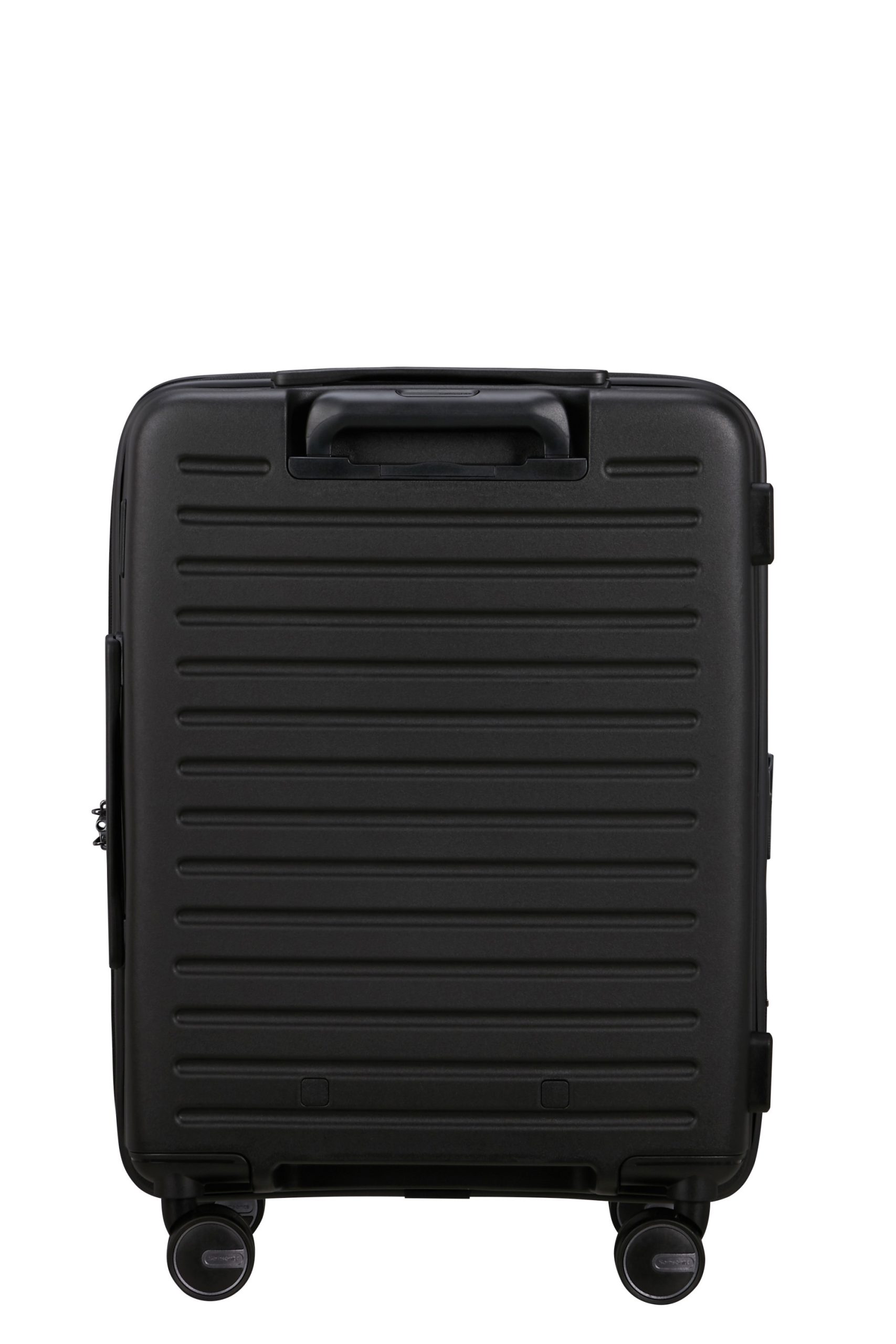 Saleys Travel Bags Samsonite Restackd Spinner Expandable 55cm: Black - Image 8