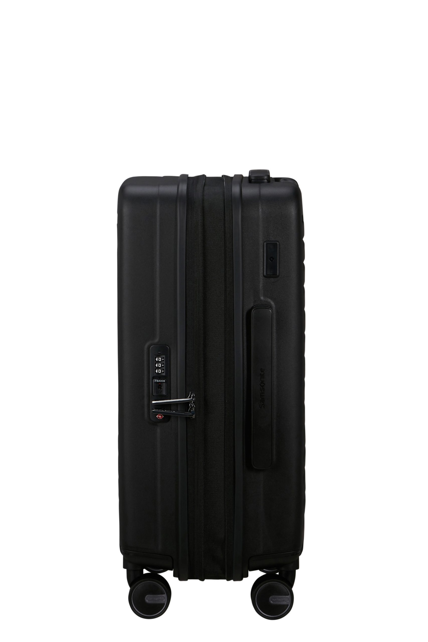 Saleys Travel Bags Samsonite Restackd Spinner Expandable 55cm: Black - Image 10