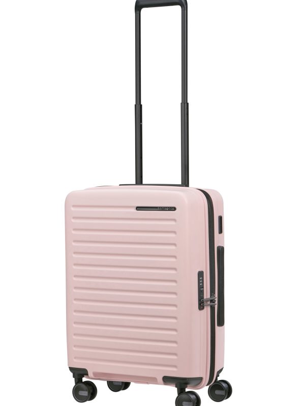 Samsonite Restackd Spinner Expandable 55cm: Rose