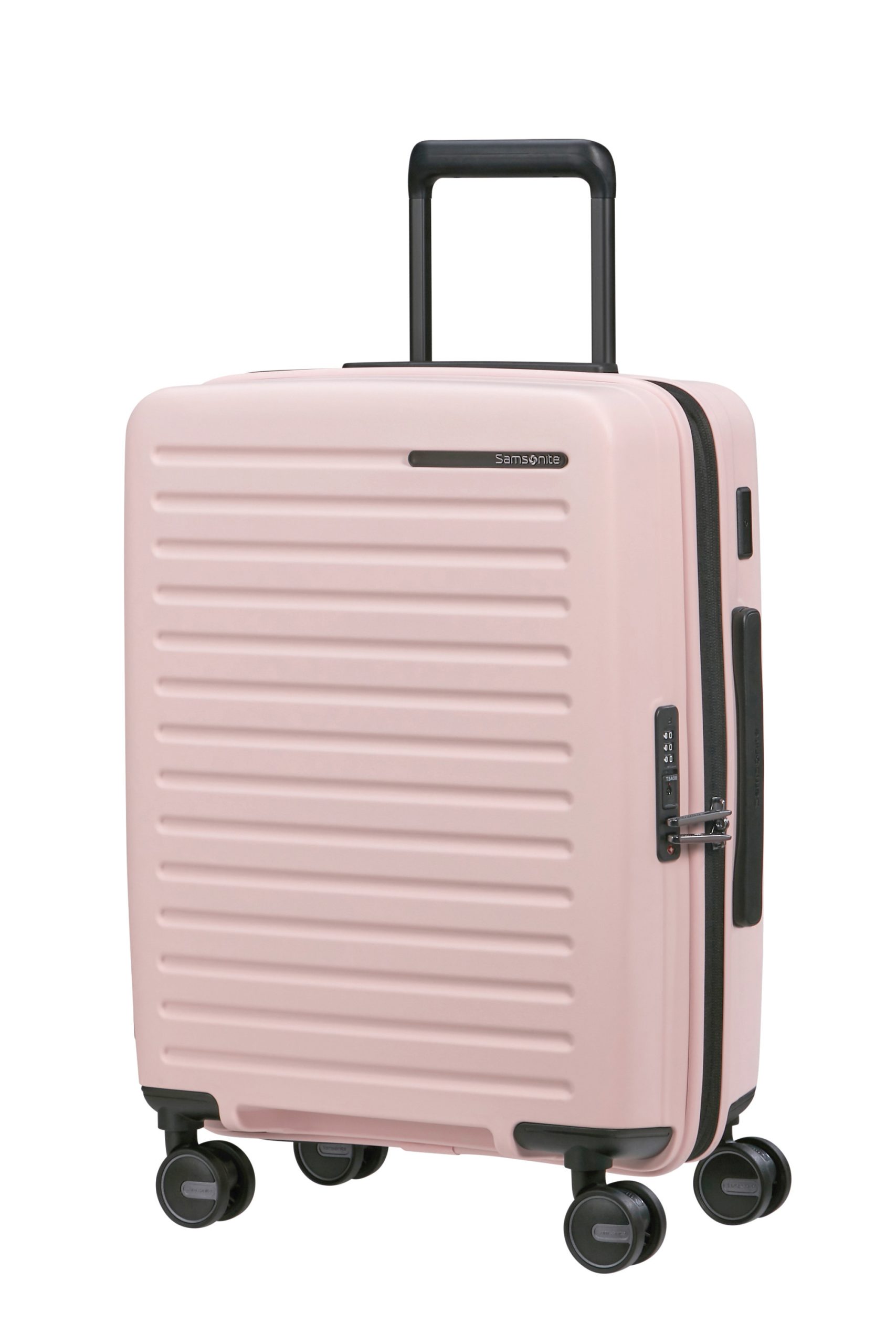 Saleys Travel Bags Samsonite Restackd Spinner Expandable 55cm: Rose - Image 3