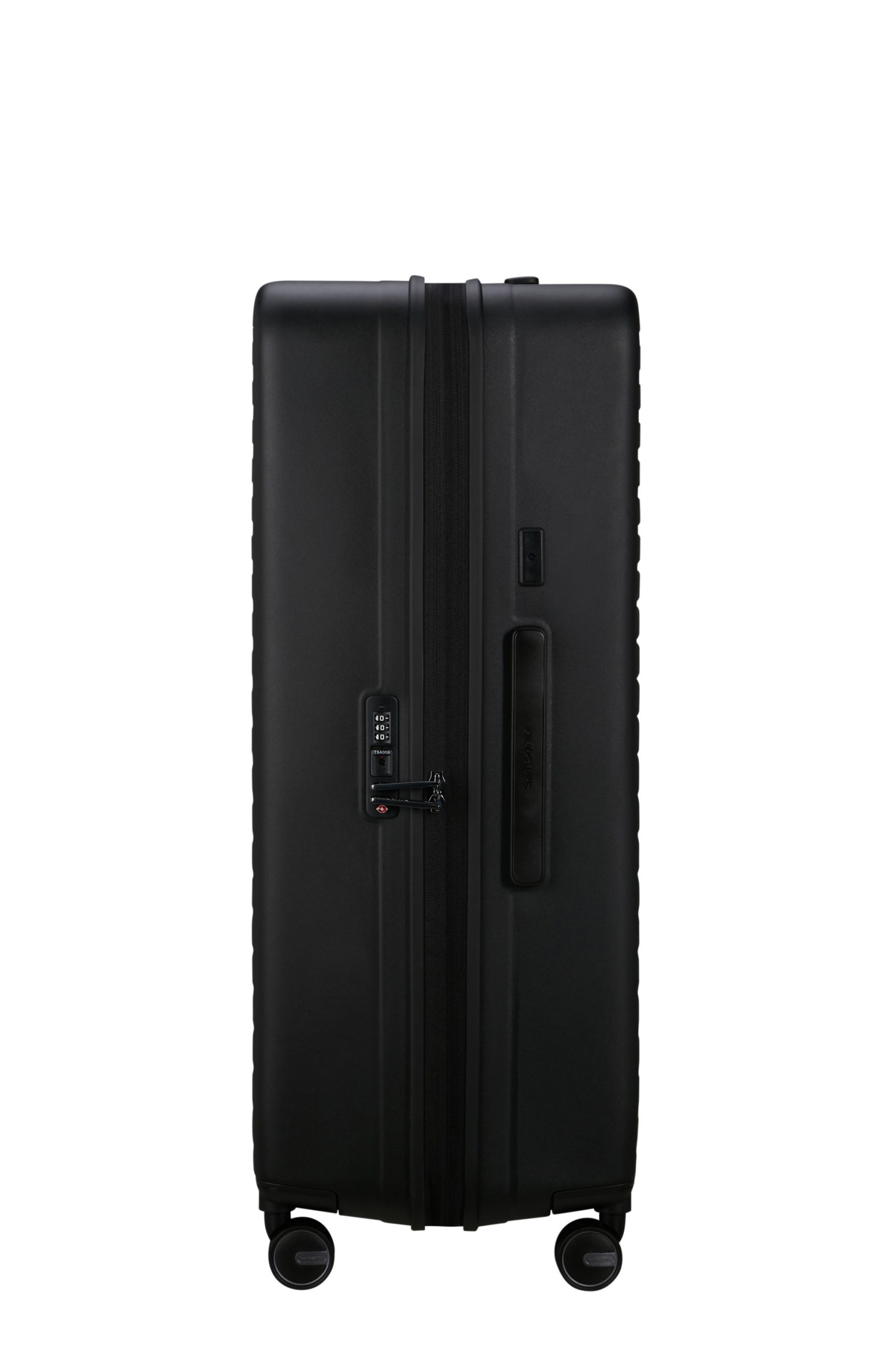 Saleys Travel Bags Samsonite Restackd Spinner Expandable 81cm: Black - Image 6