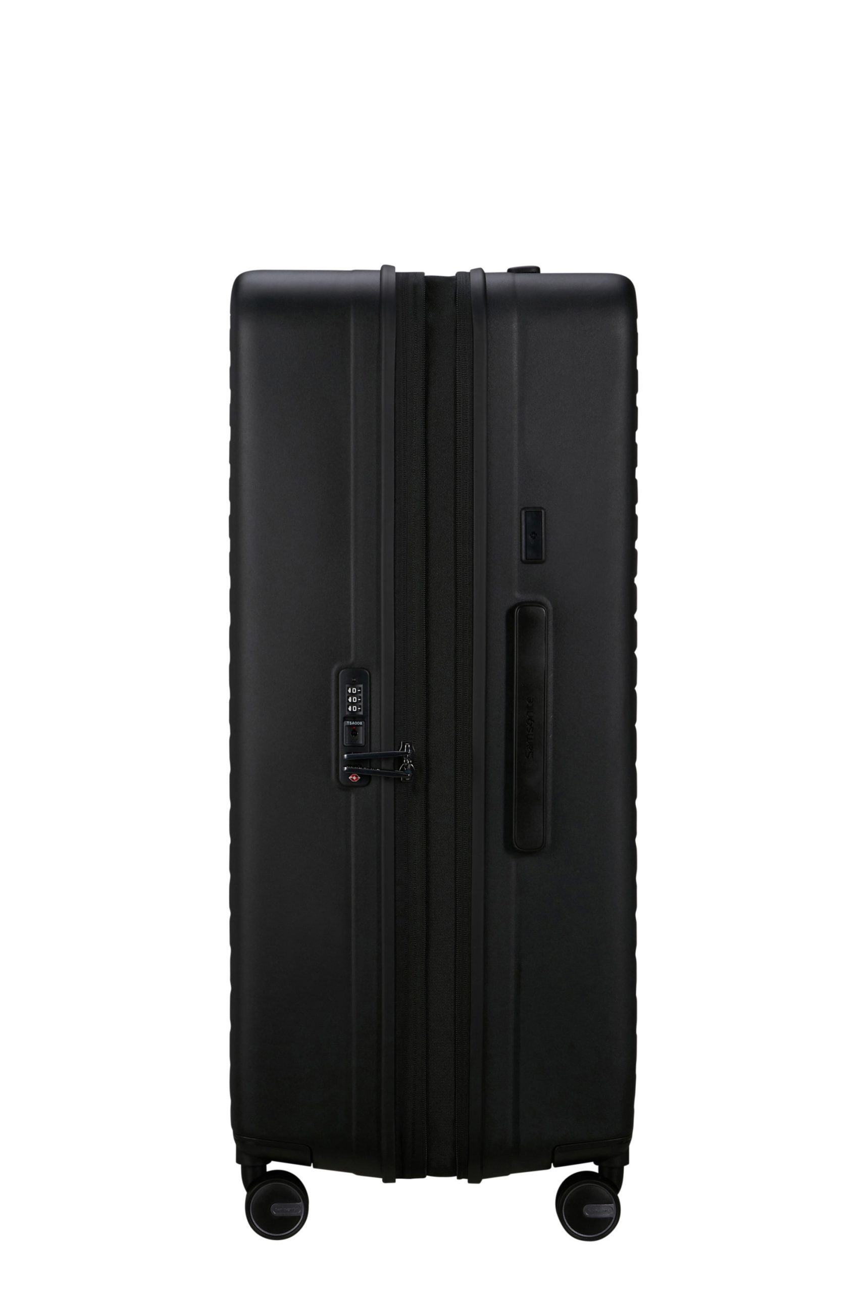 Saleys Travel Bags Samsonite Restackd Spinner Expandable 81cm: Black - Image 9