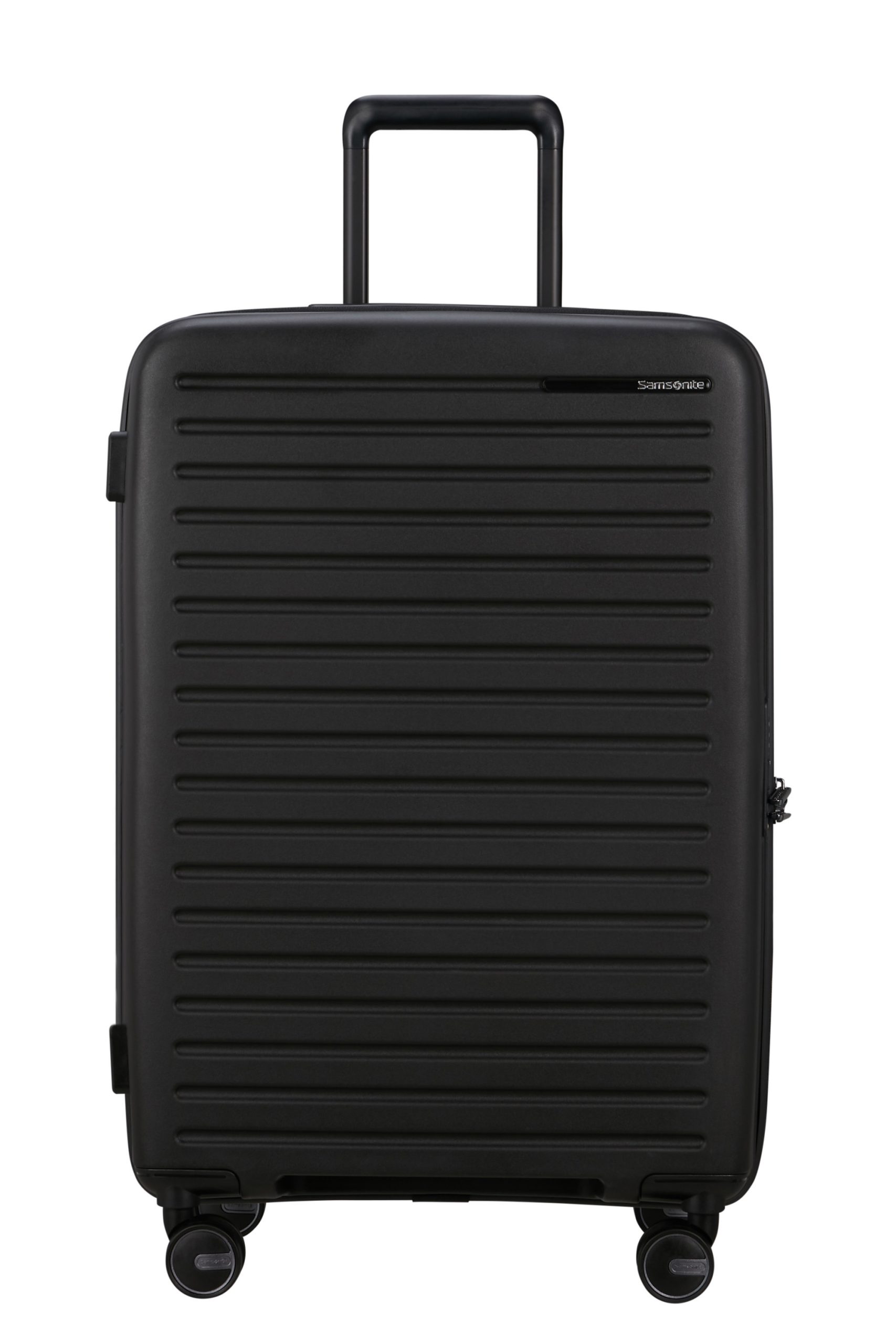 Saleys Travel Bags Samsonite Restackd Spinner Expandable 68cm: Black - Image 2