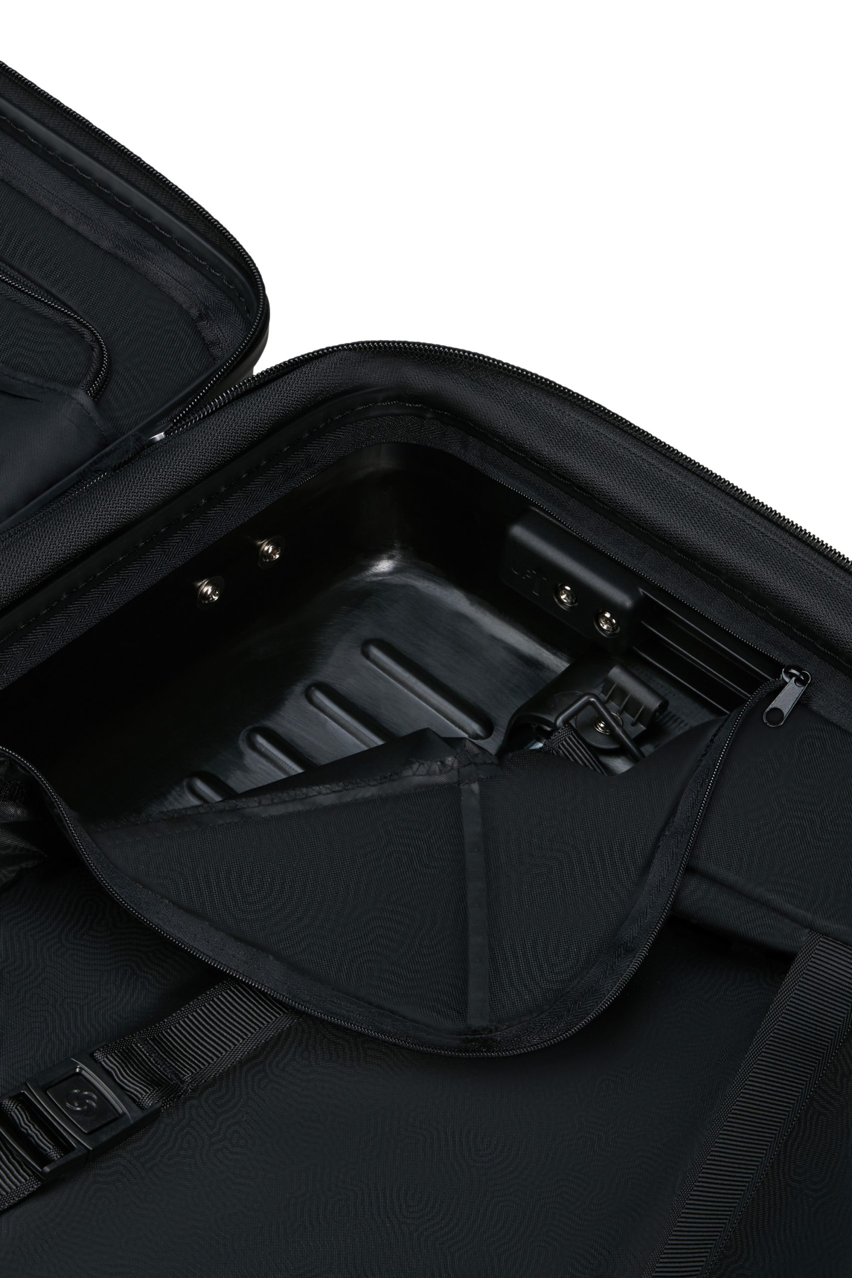 Saleys Travel Bags Samsonite Restackd Spinner Expandable 68cm: Black - Image 13