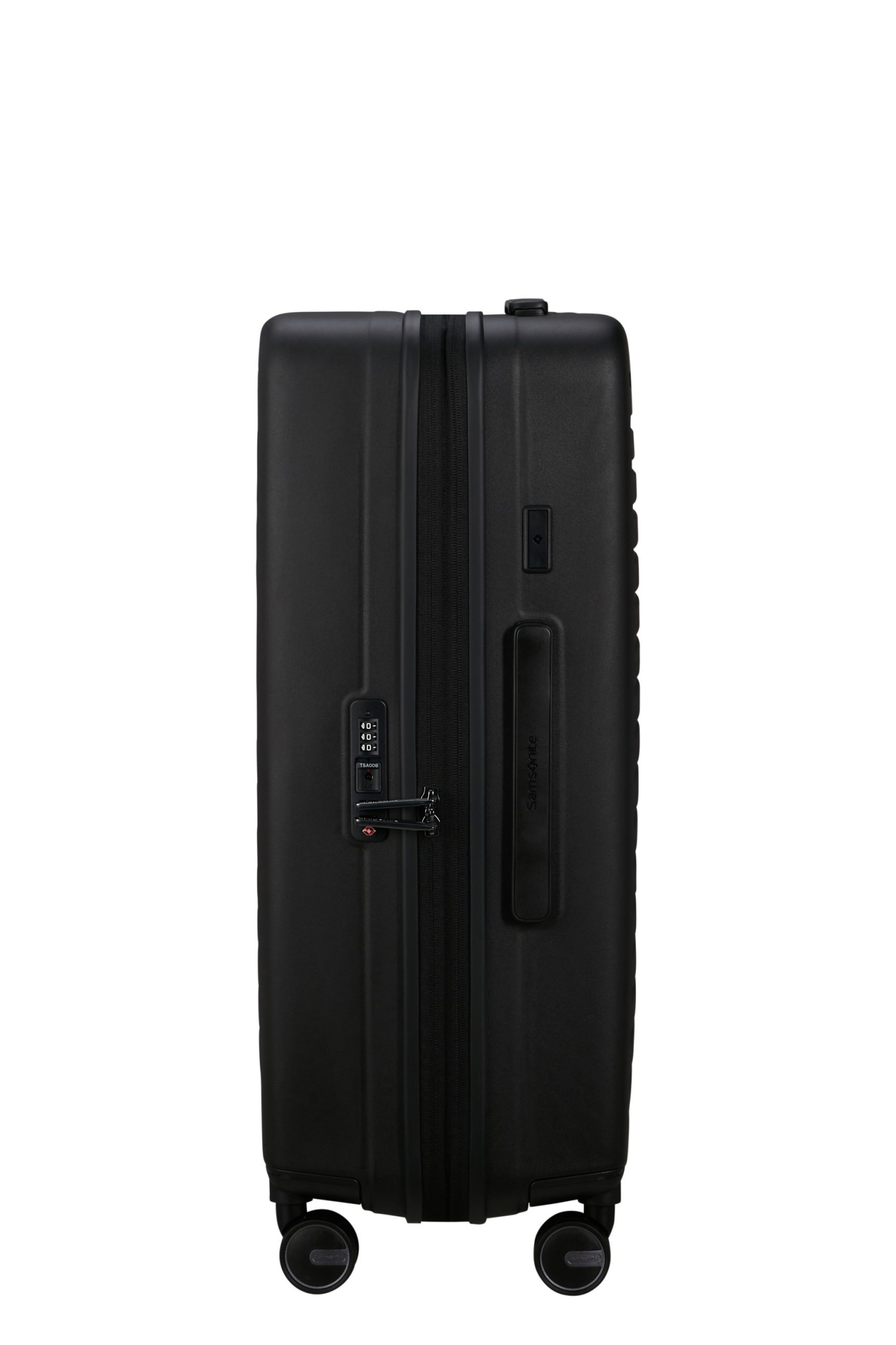 Saleys Travel Bags Samsonite Restackd Spinner Expandable 68cm: Black - Image 7
