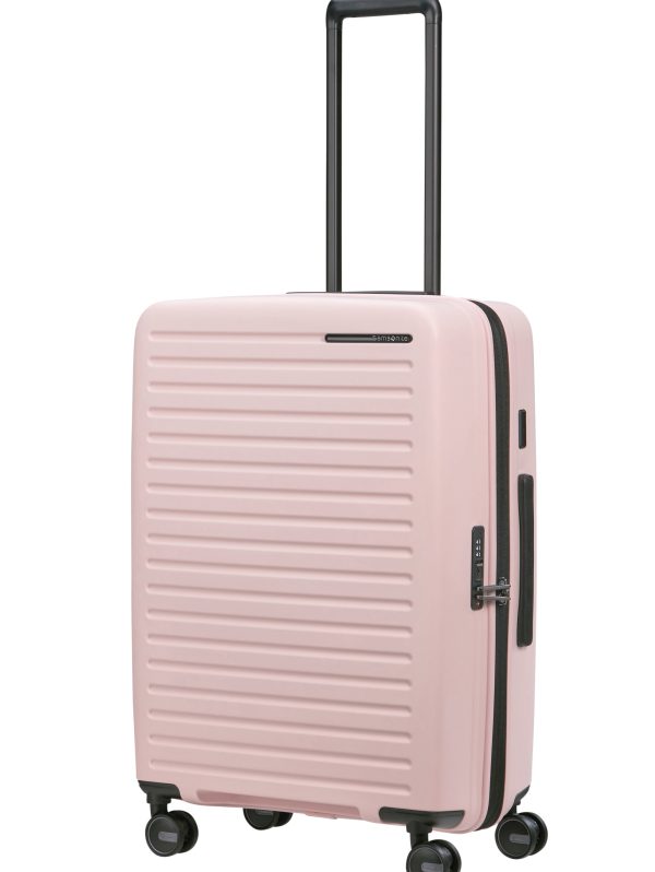 Samsonite Restackd Spinner Expandable 68cm: Rose