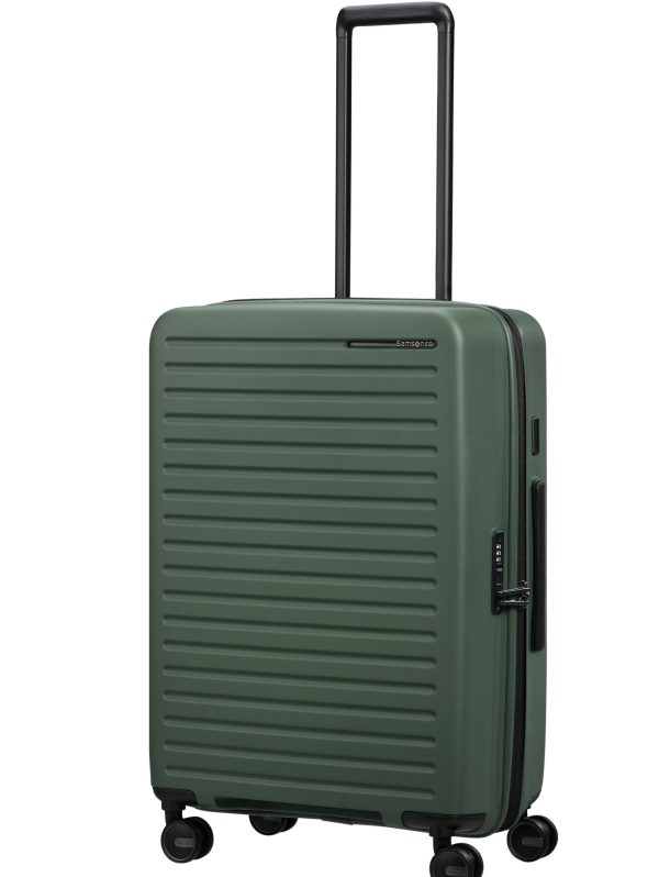 Samsonite Restackd Spinner Expandable 68cm: Sage