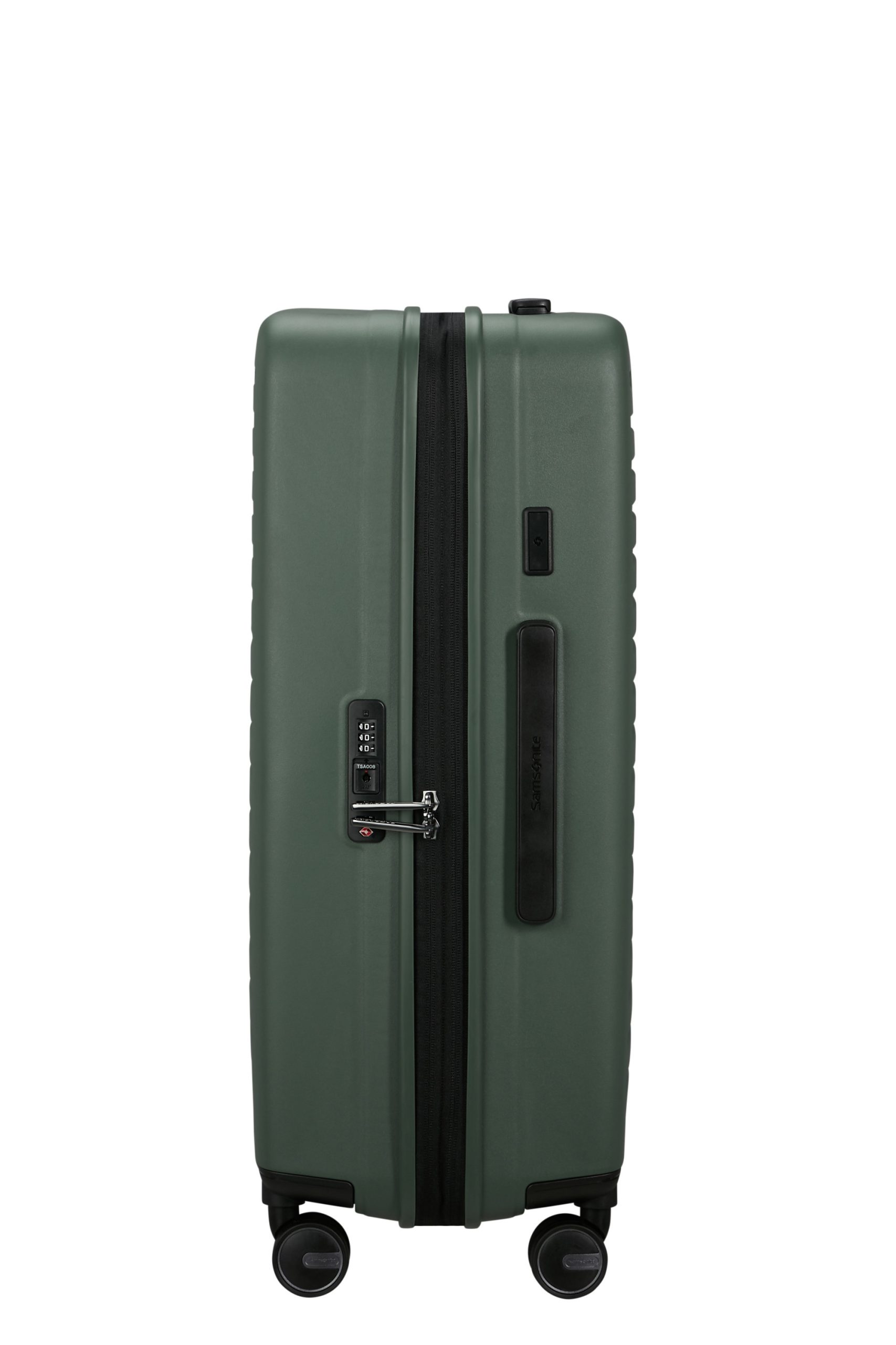 Saleys Travel Bags Samsonite Restackd Spinner Expandable 68cm: Sage - Image 7