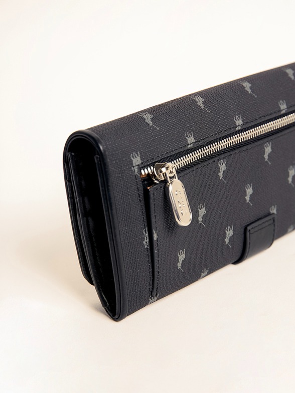 Saleys Travel Bags Polo Iconic Clutch Purse - Black - Image 3