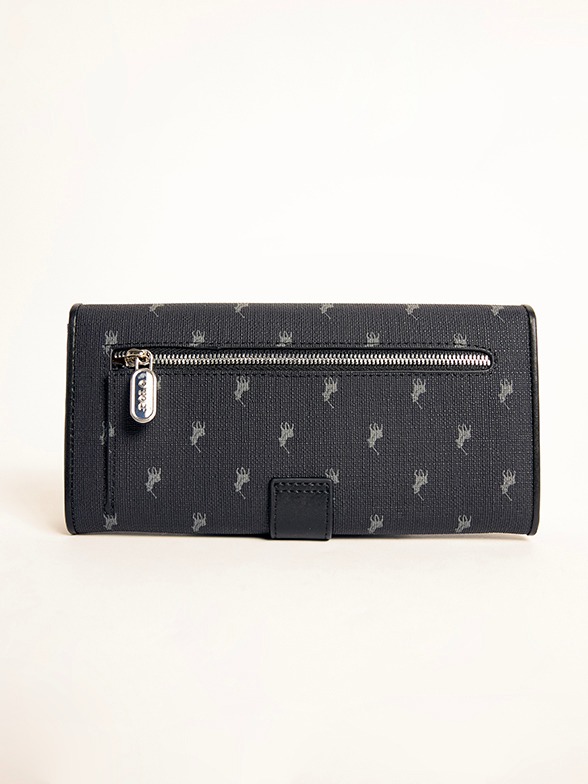Saleys Travel Bags Polo Iconic Clutch Purse - Black - Image 7