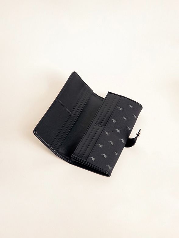Saleys Travel Bags Polo Iconic Clutch Purse - Black - Image 6