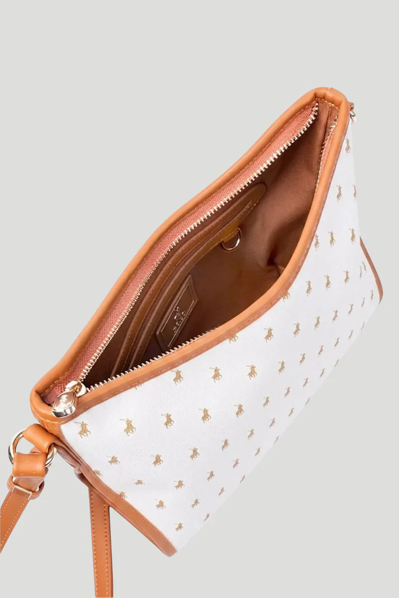 Saleys Travel Bags Polo Iconic Tulip Sling Bag - White - Image 4