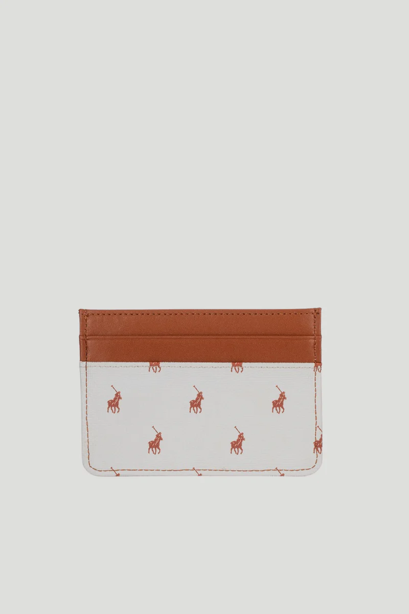 Saleys Travel Bags Polo Iconic Small Card Holder - White