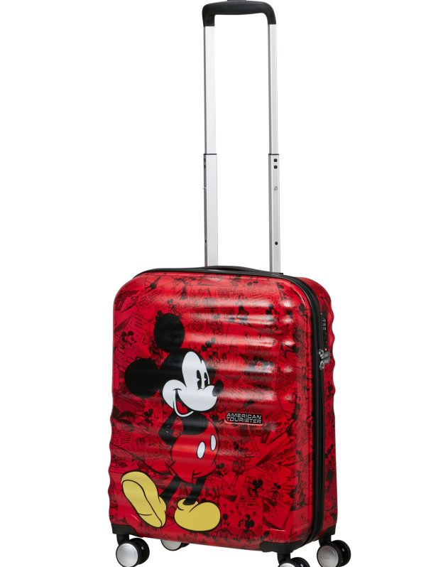 American Tourister: Disney Wavebreaker Spinner 55cm - Mickey Comics Red
