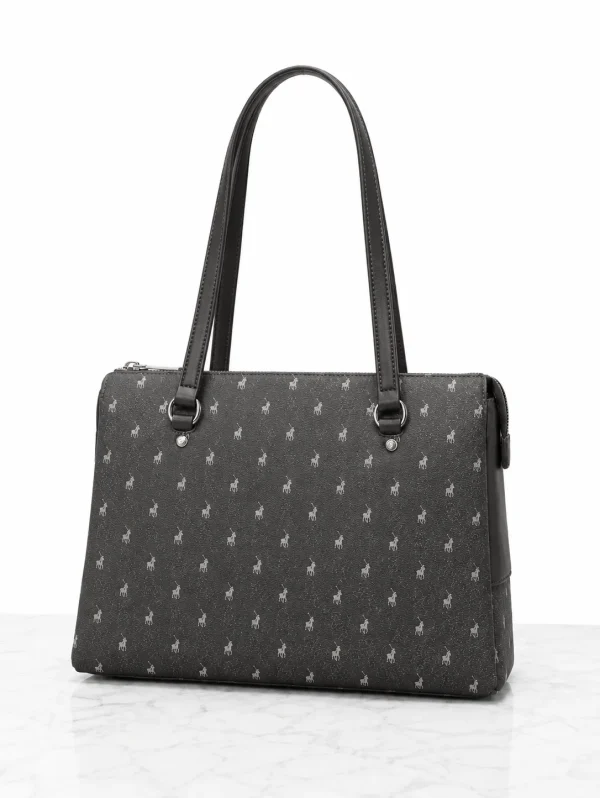 Polo Iconic Mule Shopper - Black