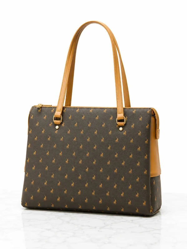 Polo Iconic Mule Shopper - Brown