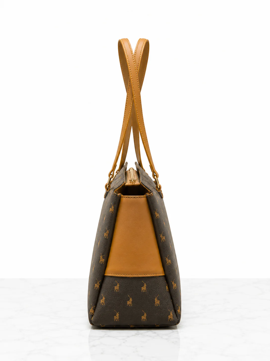 Saleys Travel Bags Polo Iconic Mule Shopper - Brown - Image 3