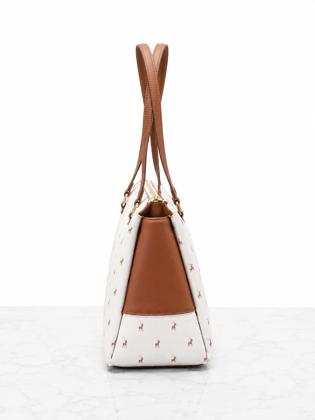 Saleys Travel Bags Polo Iconic Mule Shopper - White - Image 2